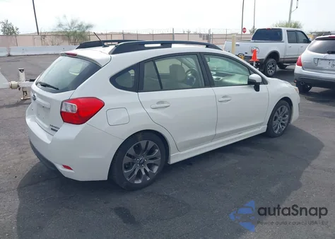 2016 Subaru Impreza 2.0I Sport Premium from USA, damaged, VIN JF1GPAP63G8250036